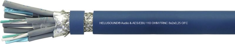 HELUKABEL Audiocable 8x2x0.25 AES/EBU 100m