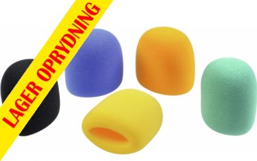 Omnitronic Microphone Windshield Set, 5 colors
