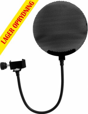 Omnitronic Microphone-Pop Filter metal, black