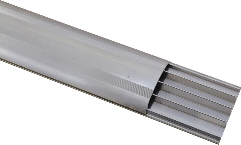 Eurolite Floor Cable Channel 75mm silver 2m