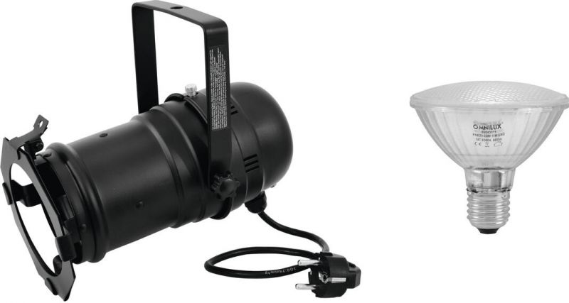 Eurolite Set PAR-30 Spot bk + PAR-30 230V SMD 11W E-27 LED 6500K