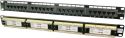 LogiLink - 19" Patch panel - 1U, 24 x RJ45 CAT6 uskærmet (LSA), Sort LogiLink - 19" Patch panel - 1U, 24 x RJ45 CAT6 uskærmet (LSA), Sort