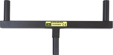 BLOCK AND BLOCK AM3506 Crossbar for two speakers insertion 35mm male