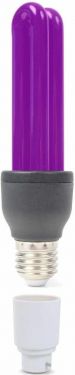 BUV27B UV-sparelampe 25W E27 + Adapter