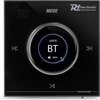 Powerline B100B In Wall Audio Amplifier BT/LCD Black