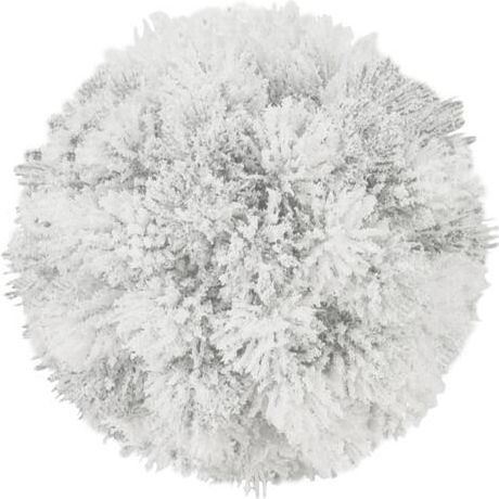 Europalms Pine ball, flocked, 15cm