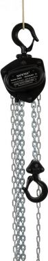 SAFETEX Chain hoist 250kg 6m hub black