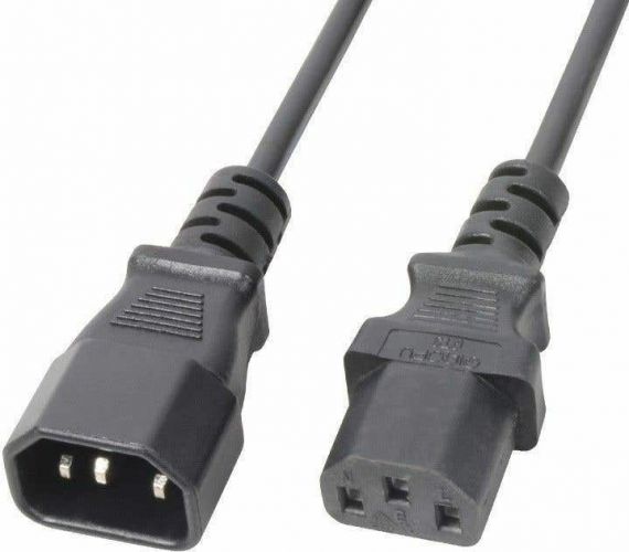CX18-1 IEC Extension Cable Male - Female 1,0 meter