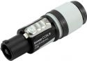 Diverse, NEUTRIK PowerCon Cable Plug gy/bk NAC3FXXB-W-L