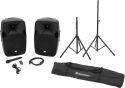 Omnitronic Set XFM-212AP + Speaker Stand MOVE MK2