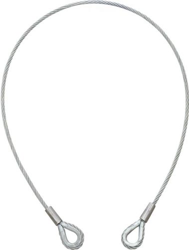Eurolite Steel Rope 1000x6mm silver with Thimble