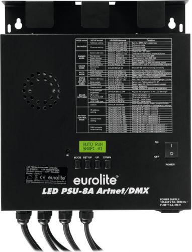 Eurolite LED PSU-8A Artnet/DMX