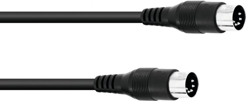Omnitronic DIN Cable 5-pin MIDI 3m