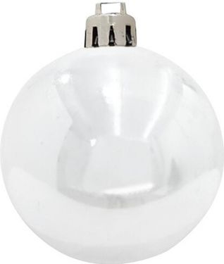 Europalms Deco Ball 7cm, white 6x