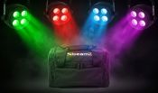 Pakketilbud: 4 stk. PLF20 Party Par Samt Soft Case AC-126, Kraftig transporttaske