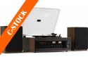 Boston Record Player Set with Speakers "C-STOCK"