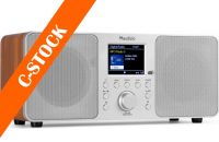 Genua DAB+ Stereo Radio Silver "C-STOCK"