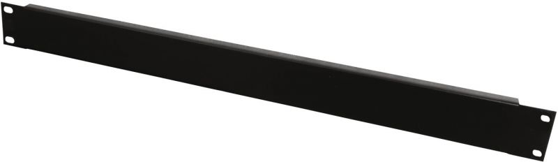 Omnitronic Front Panel Z-19U-shaped, steel, black 1U