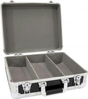 Roadinger CD Case ALU digital booking rounded black