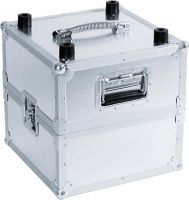Roadinger Record Case PRO ALU 50/50, plain, 100LPs