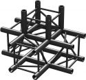 Alutruss, P30-T42 Truss 4-way T-junction Black
