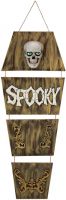 Europalms Halloween Ghost Coffin, animated 150cm