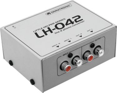 Omnitronic LH-042 Line/Phono Converter