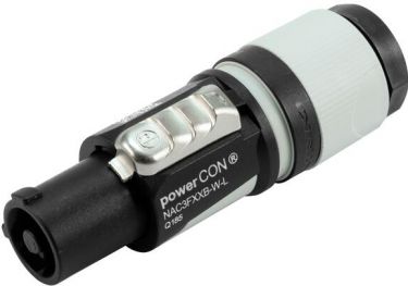NEUTRIK PowerCon Cable Plug gy/bk NAC3FXXB-W-L