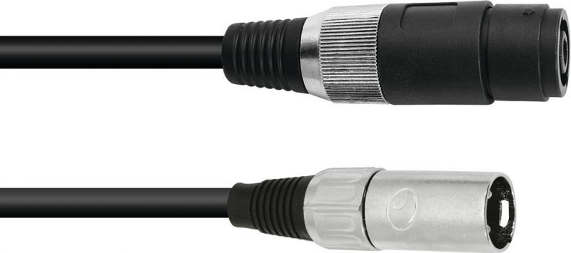 Omnitronic Adapter Cable Speaker(F)/XLR(M) 1m bk