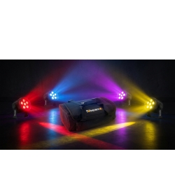 Pakketilbud: 4 stk. SlimPar30 Multi-Color-Spot inkl. Transporttaske TILBUD NU