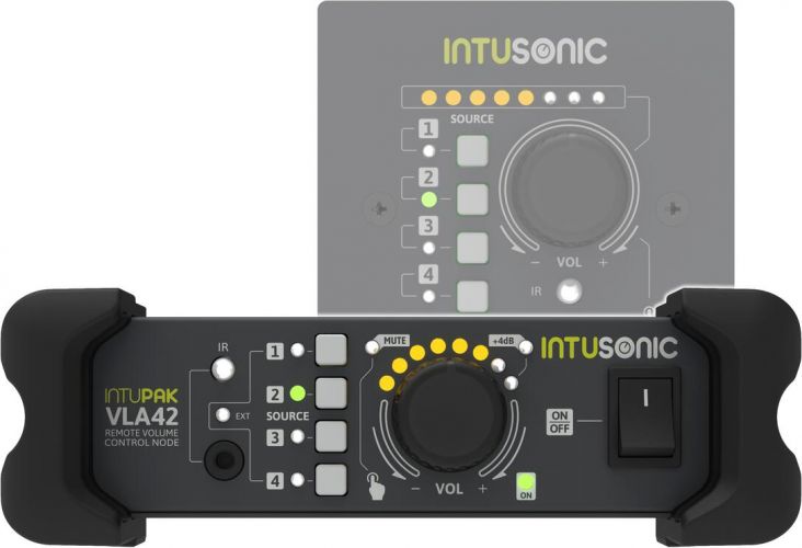 INTUSONIC VLA42 Remote Volume Controller 4-IN-1