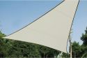 PEREL - Trekantet solsejl - 3,6 x 3,6 x 3,6m CREMEHVID PEREL - Trekantet solsejl - 3,6 x 3,6 x 3,6m CREMEHVID