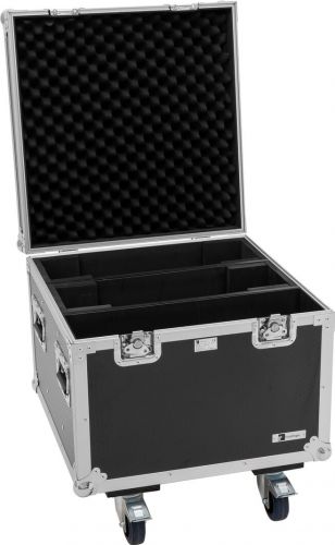 Roadinger Flightcase PRO 2x IP Mega SWING with wheels