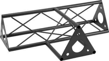 DECOTRUSS SAT-36 T-piece 3-way horizontal, black