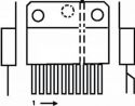 TDA7294V Audio amplifier, 100W 100V +mute TDA7294V Audio amplifier, 100W 100V +mute