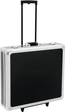 Roadinger CD Case, black, 200 CDs with Trolley