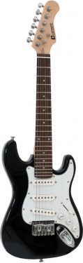 Dimavery J-350 Electric Guitar ST, black