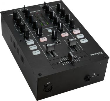 Omnitronic PM-202FX 2-Channel DJ Mixer with Filter, FX and Bluetooth