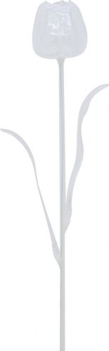 Europalms Crystal tulip, clear, artificial flower, 61cm 12x