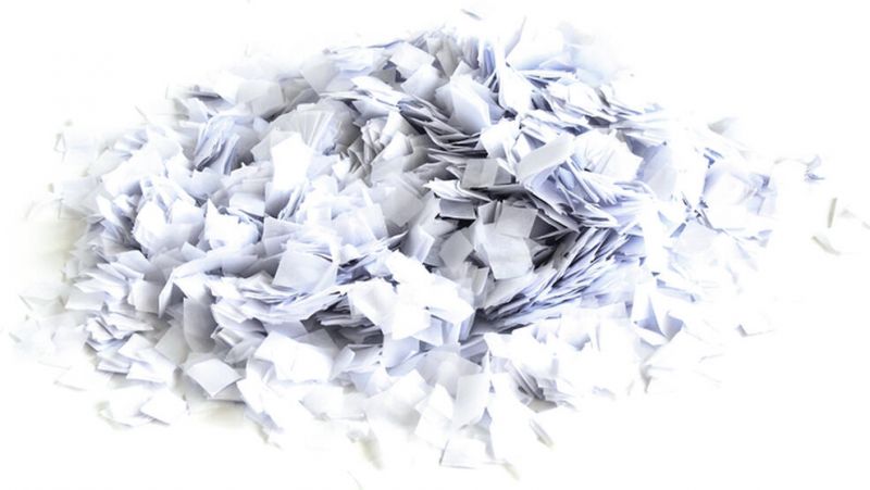 TCM FX Slowfall Confetti Snowflakes 10x10mm, white, 1kg