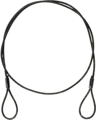 Eurolite Steel Rope (SC) 900x3mm black without quick link