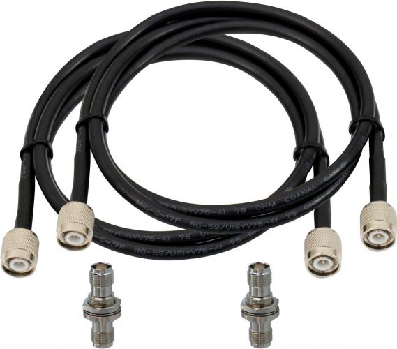 Omnitronic Antenna Cable TNC Set 10 m