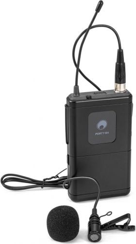 Omnitronic PORTY-8A Bodypack + Lavalier Microphone 863.1 MHz
