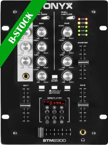 STM-2300 2-Channel Mixer USB/MP3 "B-STOCK"