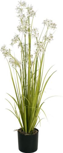Europalms Jasmin grass, artificial plant, white, 130 cm