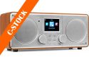 Hi-Fi & Surround, Foza WIFI Internet Stereo Radio with DAB+ Silver "C-STOCK"