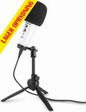 USB Microphones, CM320W Studio Microphone USB White with Echo
