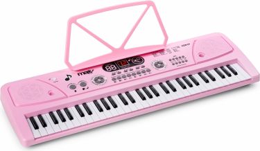 KD61P Electronic Keyboard 61 keys with Battery Pink