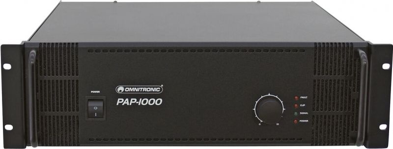 Omnitronic PAP-1000 PA Amplifier