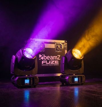 Fuze75B LED Beam Moving Head 2pcs in Flightcase